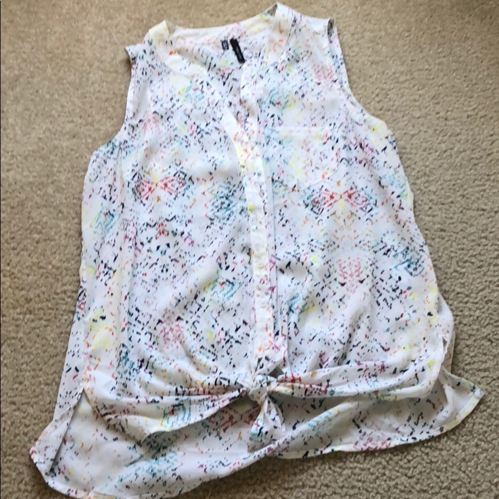 Tank worn once
